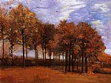 Vincent Van Gogh Canvas Paintings - Autumn Landscape